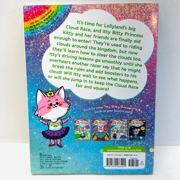 The Cloud Race [5] [Itty Bitty Princess Kitty] Paperback Mews, Melody - Picture 2 of 6